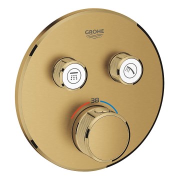 GROHE 29119GN0-Thermostat pour installation encastrée GROHTHERM SMARTCONTROL doré brossé