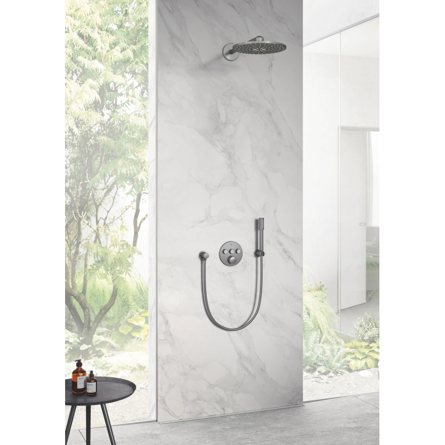 GROHE 29121AL0 - Mitigeur thermostatique de douche pour installation encastrée GROHTHERM SMARTCONTROL graphite