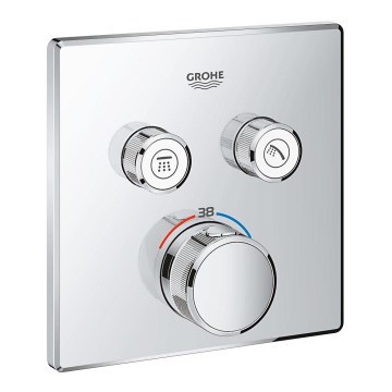 GROHE 29124000 - Thermostat GROHTHERM SMARTCONTROL, finition chromée brillante