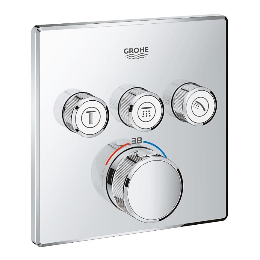 GROHE 29126000 - Mitigeur thermostatique GROHTHERM SMARTCONTROL chrome brillant