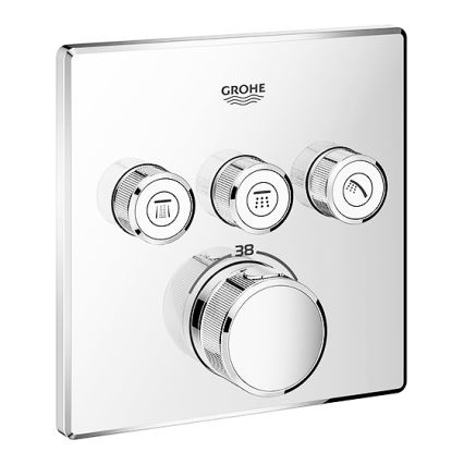 GROHE 29126000 - Mitigeur thermostatique GROHTHERM SMARTCONTROL chrome brillant
