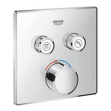 GROHE 29148000 - Cache pour mitigeur encastré SMARTCONTROL chromé brillant