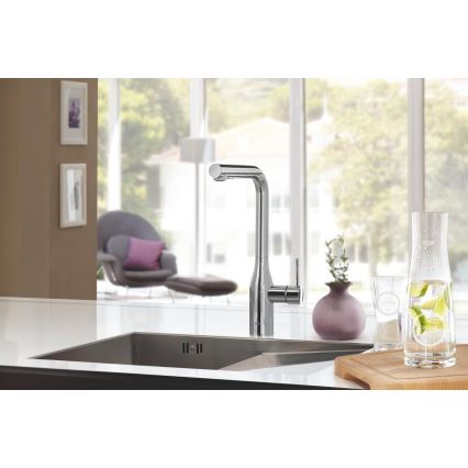 GROHE 30270000 - Mitigeur d'évier ESSENCE 348 mm Chrome brillant
