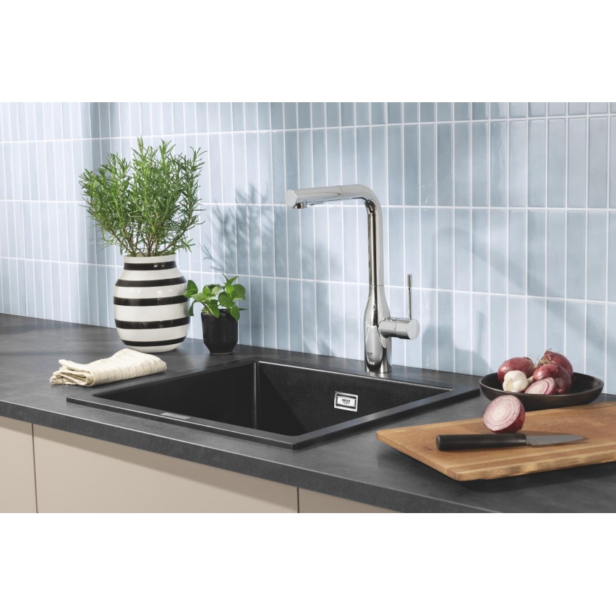 GROHE 30270000 - Mitigeur d'évier ESSENCE 348 mm Chrome brillant
