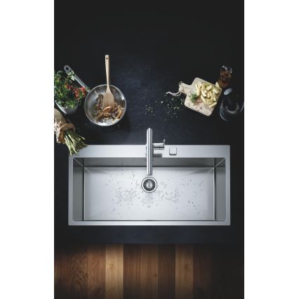 GROHE 30270DC0 - Mitigeur d'évier ESSENCE en acier inoxydable