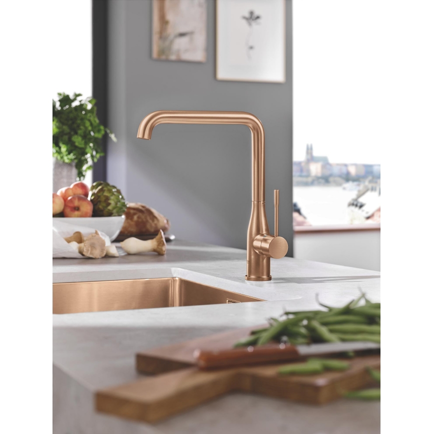 GROHE 30270DL0 - Mitigeur d'évier ESSENCE finition bronze