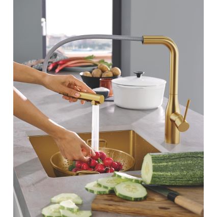 GROHE 30270GN0 - Mitigeur pour évier ESSENCE finition dorée
