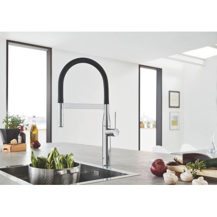 GROHE 30294000 - Mitigeur d'évier ESSENCE 530 mm chromé brillant