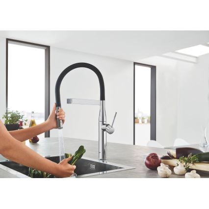 GROHE 30294000 - Mitigeur d'évier ESSENCE 530 mm chromé brillant