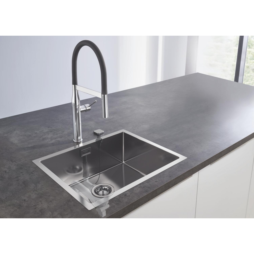 GROHE 30294000 - Mitigeur d'évier ESSENCE 530 mm chromé brillant