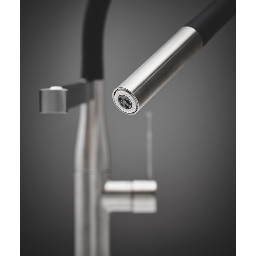 GROHE 30294DC0 - Mitigeur d'évier ESSENCE en acier inoxydable