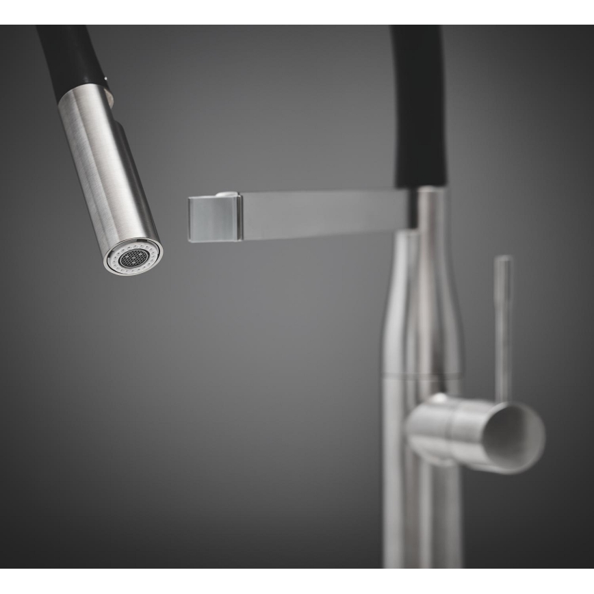 GROHE 30294DC0 - Mitigeur d'évier ESSENCE en inox