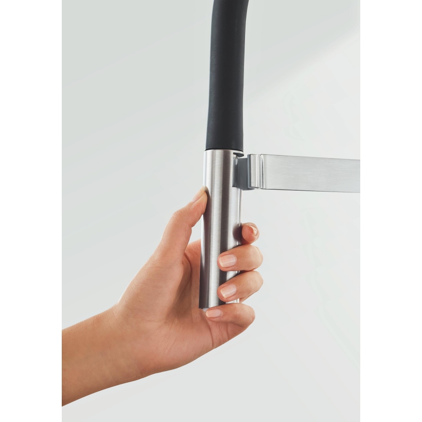 GROHE 30294DC0 - Mitigeur d'évier ESSENCE en inox