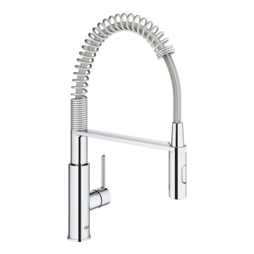 GROHE 30361000 - Mitigeur d'évier GET 455 mm chrome brillant