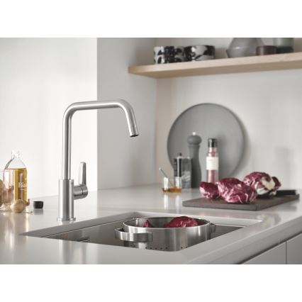 GROHE 30470DC0 - Mitigeur d'évier START 310 mm en inox