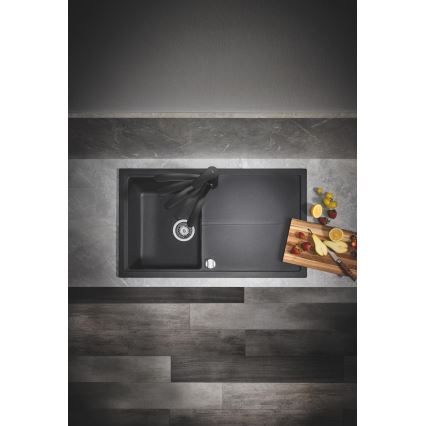 GROHE 305302432 - Mitigeur pour évier START 184 mm noir