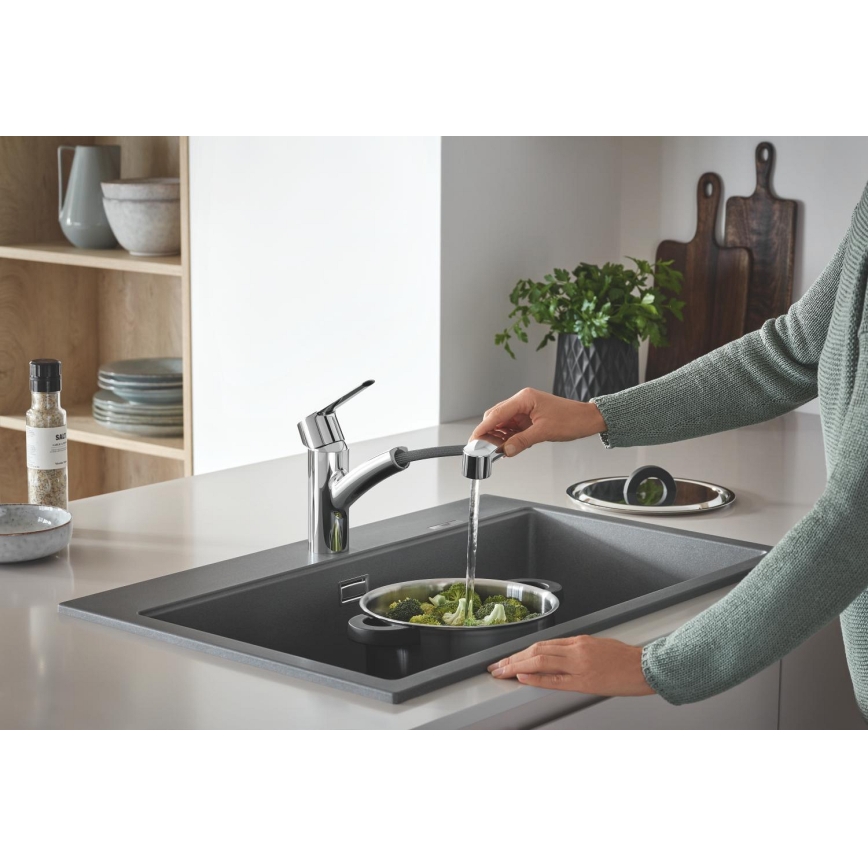 GROHE 30531001 - Mitigeur pour évier START 227 mm chrome brillant