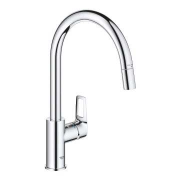 GROHE 30556000 - Mitigeur d'évier START LOOP 357 mm, chromé brillant