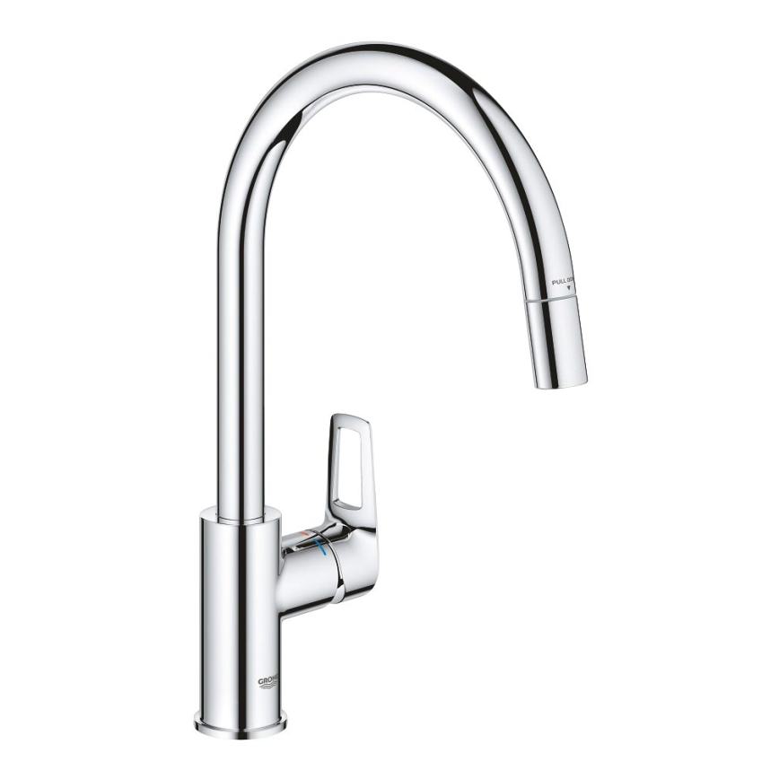 GROHE 30556000 - Mitigeur d'évier START LOOP 357 mm, chromé brillant