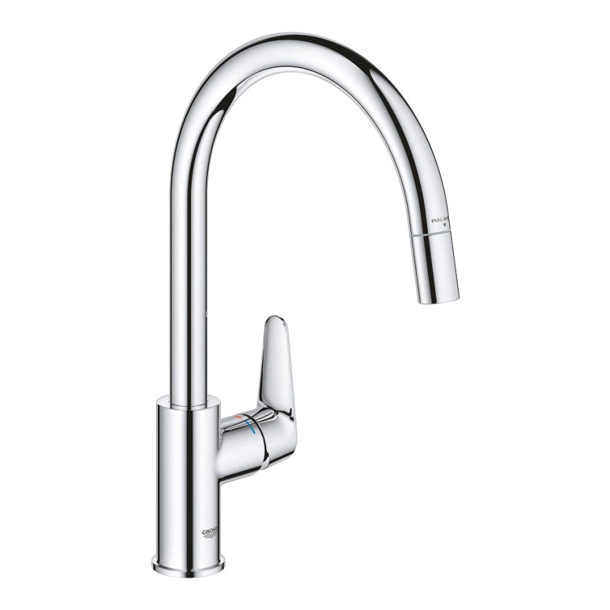 GROHE 30562000 - Mitigeur d'évier START CURVE 357 mm chrome brillant
