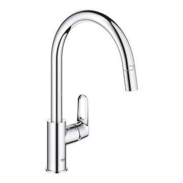 GROHE 30569000 - Mitigeur d'évier START FLOW 357 mm chrome brillant