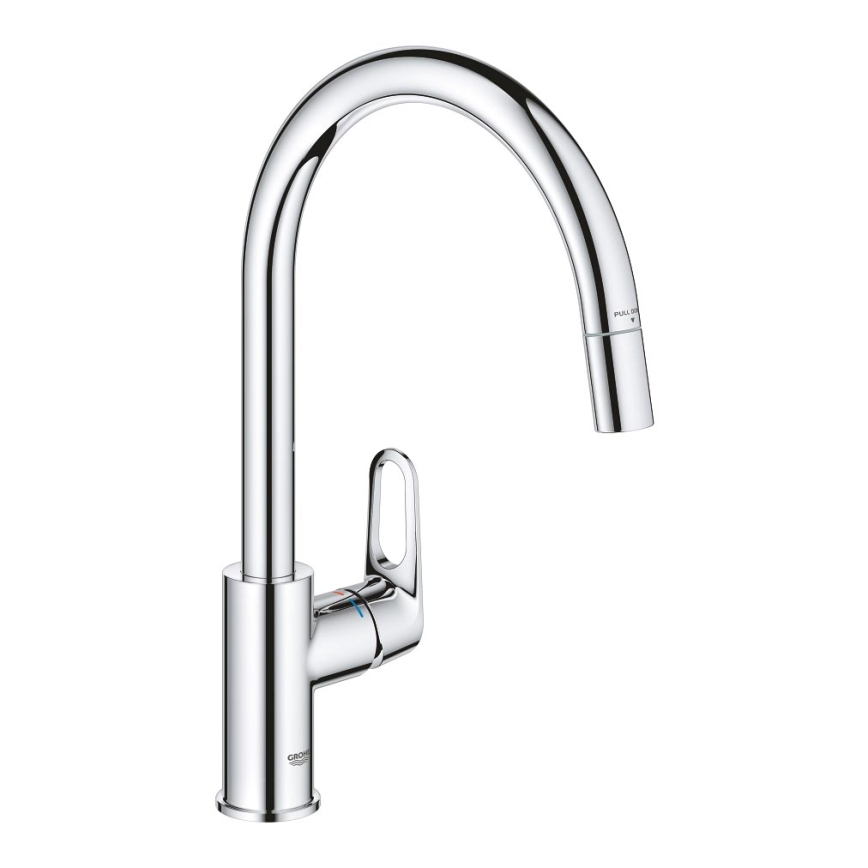 GROHE 30569000 - Mitigeur d'évier START FLOW 357 mm chrome brillant