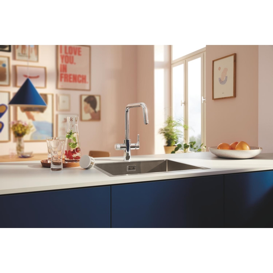 GROHE 30595000 - Mitigeur d'évier BLUE PURE Start 366 mm chrome brillant