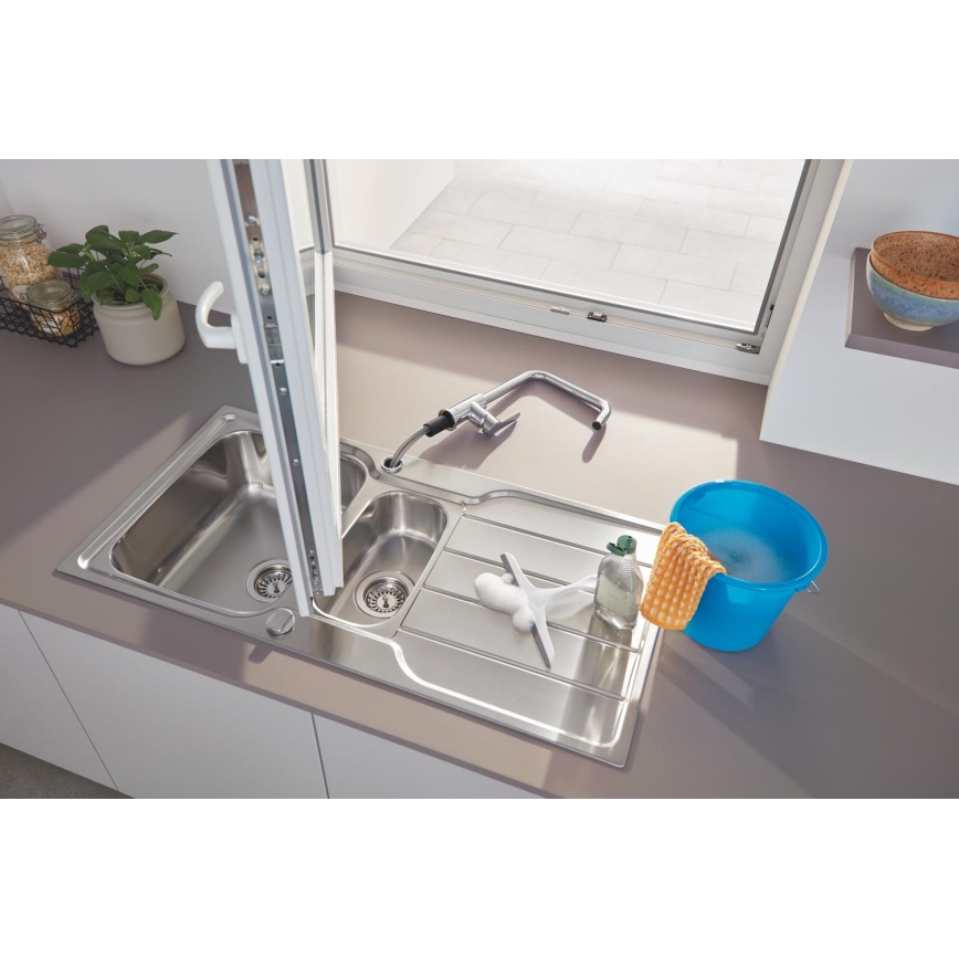 GROHE 30630000 - Mitigeur d'évier START 311 mm chrome brillant