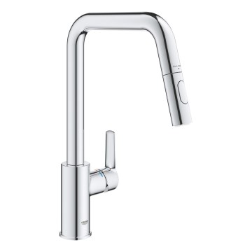 GROHE 30631000 - Mitigeur d'évier QUICKFIX START 362 mm, finition chrome poli