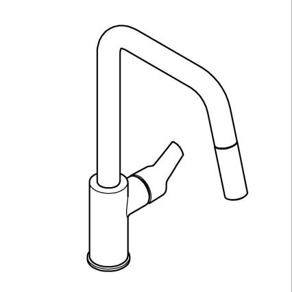 GROHE 30631DC0 - Mitigeur d'évier START en inox