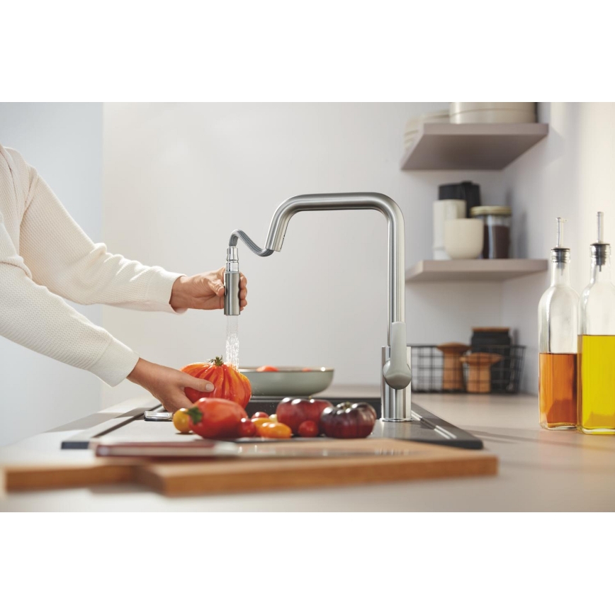 GROHE 30631DC0 - Mitigeur d'évier START en inox