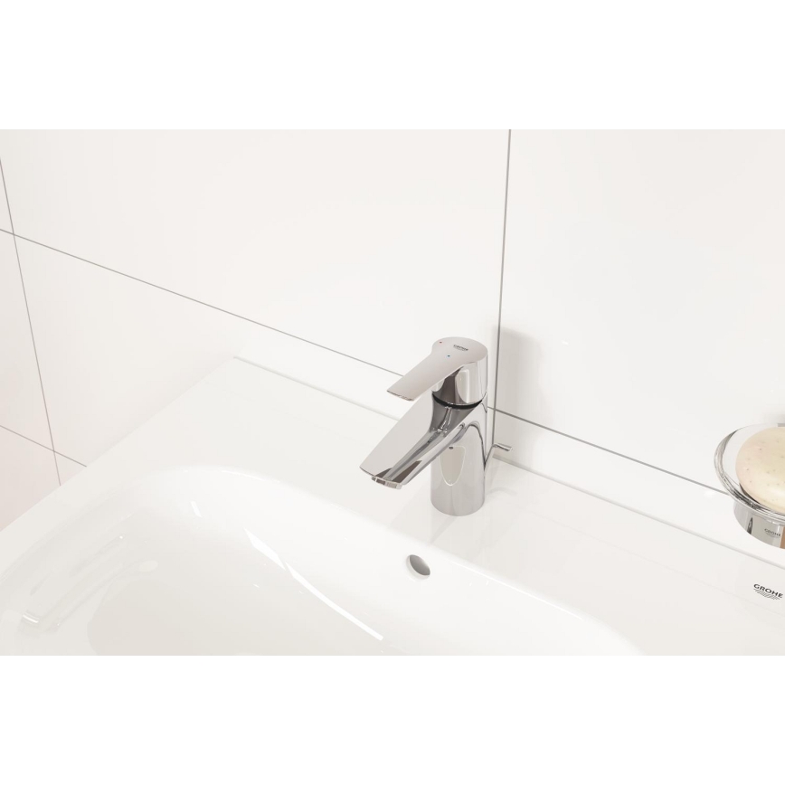 GROHE 31137002 - Mitigeur pour lavabo QUICKFIX START, taille S, chrome brillant