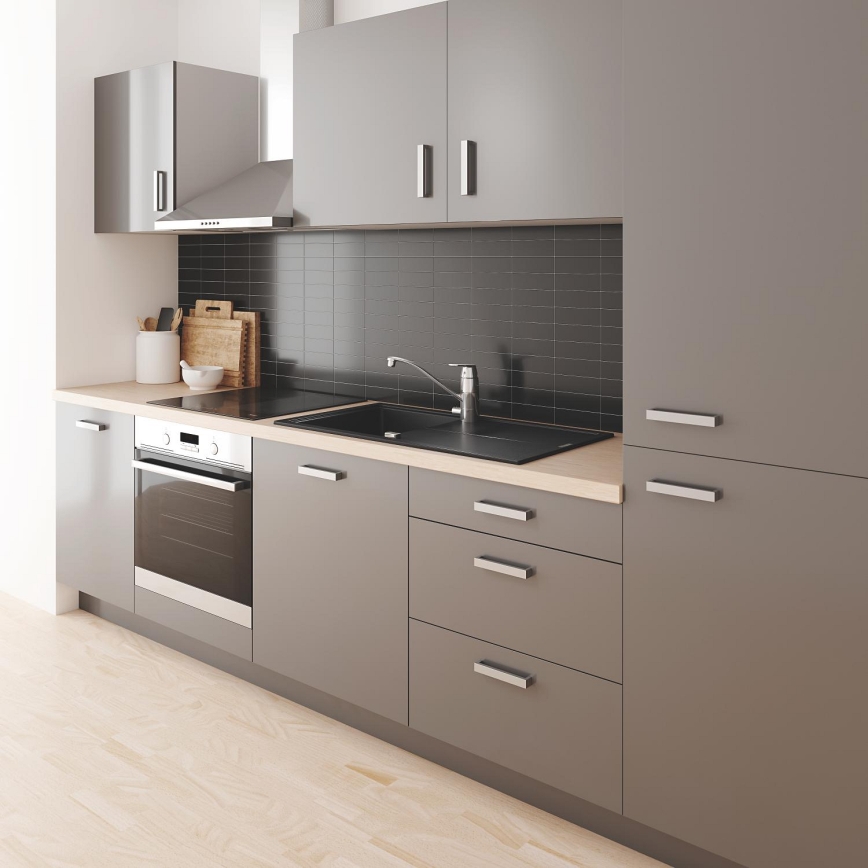 GROHE 31161000 - Mitigeur d'évier EUROSMART COSMOPOLITAN 140° chrome brillant