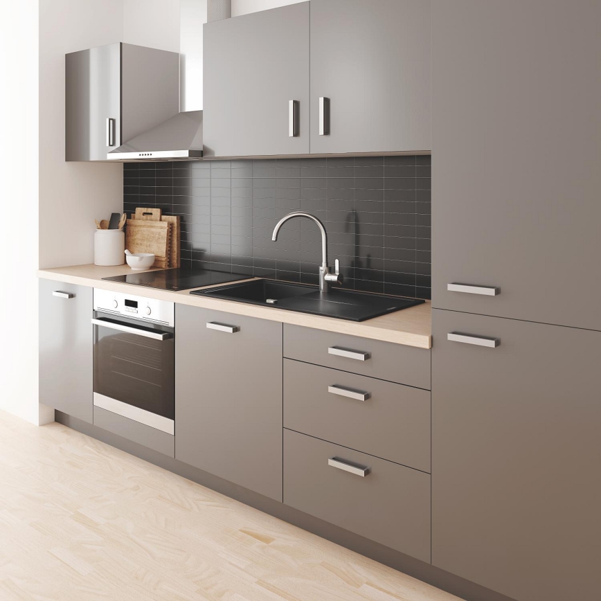 GROHE 31180000 - Mitigeur d'évier EUROSMART COSMOPOLITAN, chromé brillant