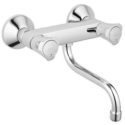 GROHE 31187001 - Mitigeur mural pour évier COSTA L 200 mm, chromé brillant