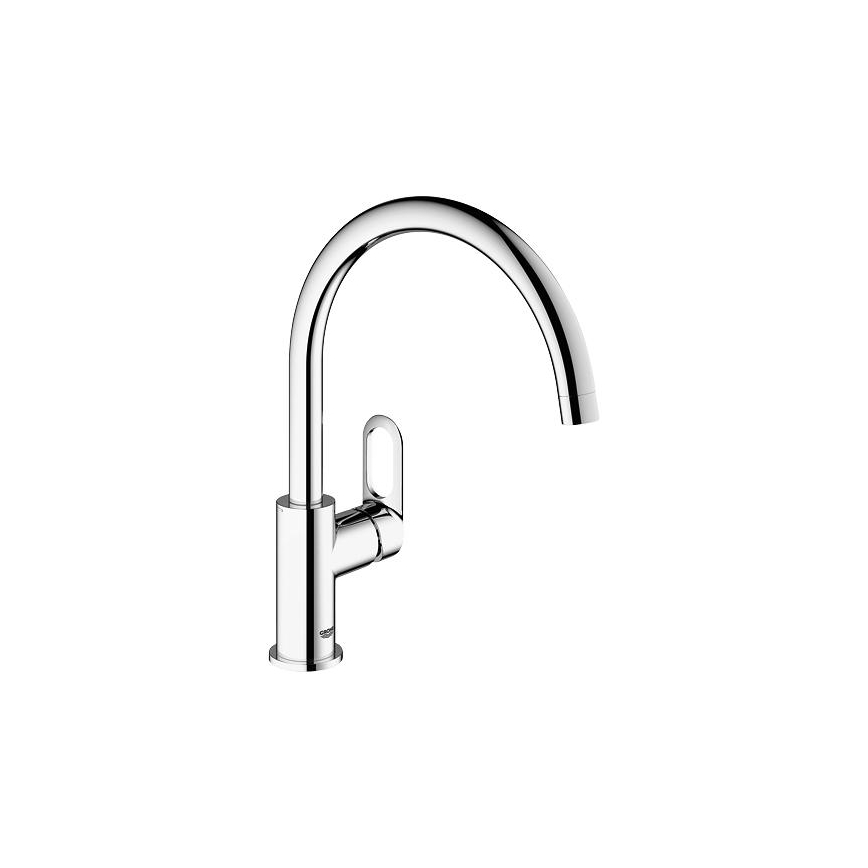 GROHE 31368000 - Mitigeur d'évier BAULOOP 332 mm, finition chrome poli