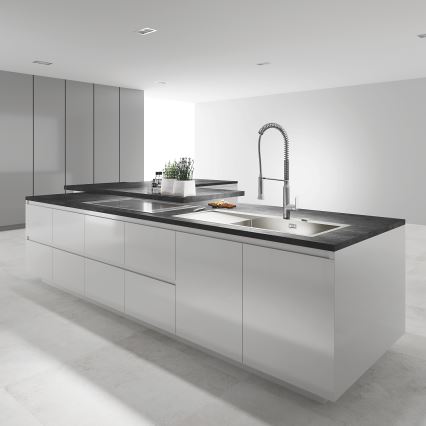 GROHE 31379000 - Mitigeur d'évier K7 G12” finition chrome brillant