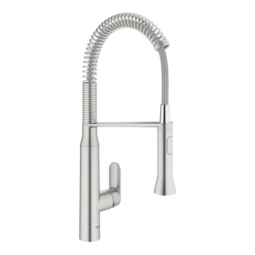 GROHE 31379DC0 - Mitigeur d'évier K7 en acier inoxydable