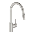 GROHE 31483DC2 - Mitigeur d'évier CONCETTO en acier inoxydable