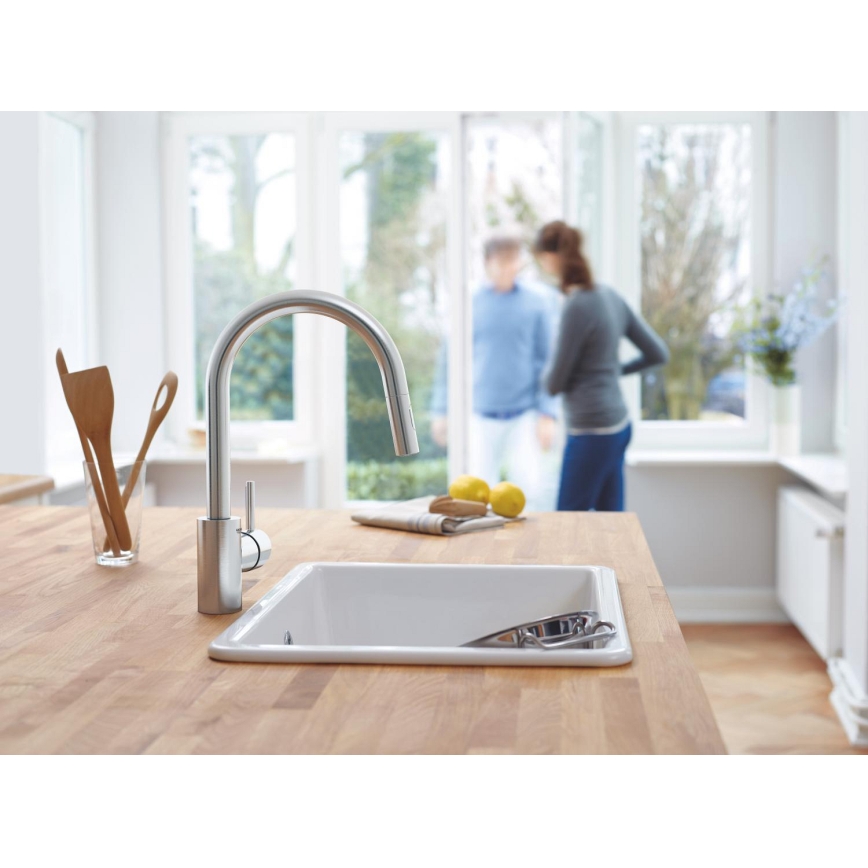 GROHE 31483DC2 - Mitigeur d'évier CONCETTO en inox