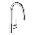 GROHE 31484001 - Mitigeur pour évier GET, chrome poli