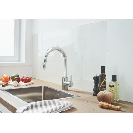 GROHE 31486DC1 - Mitigeur d'évier FEEL en acier inoxydable