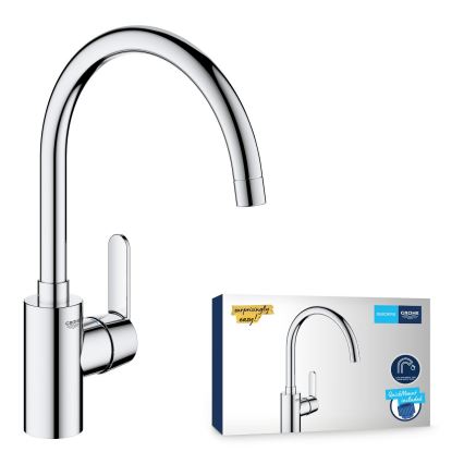 GROHE 31494001 - Mitigeur d'évier GET, chrome brillant