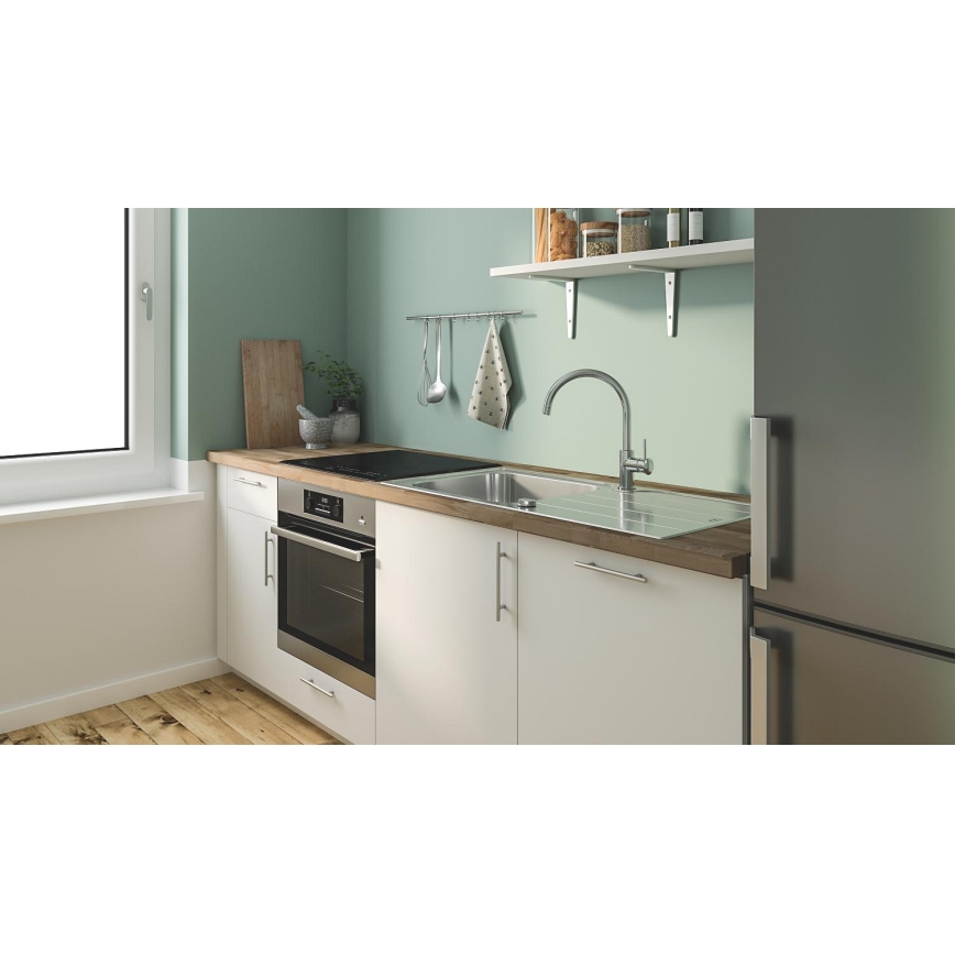 GROHE 31553001 - Mitigeur d'évier START CLASSIC, chrome brillant