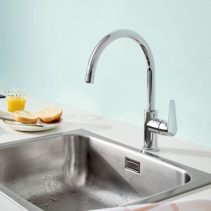 GROHE 31554001 - Mitigeur d'évier START CURVE chrome brillant