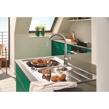 GROHE 31564SD1 - Évier K200 965 × 500 mm en acier inoxydable