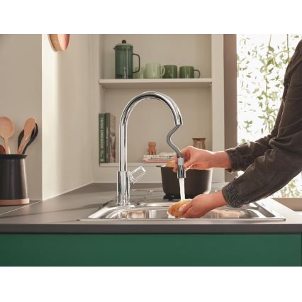 GROHE 31564SD1 - Évier K200 965 × 500 mm en acier inoxydable