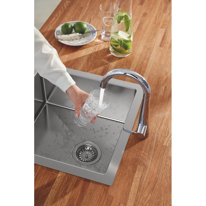 GROHE 31578SD1 - Évier K700 464 x 464 x 200 en acier inoxydable