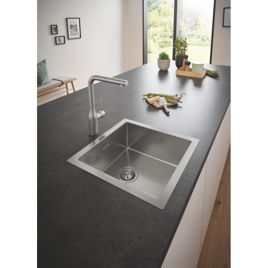 GROHE 31578SD1 - Évier K700 464 x 464 x 200 en acier inoxydable