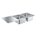 GROHE 31588SD1 - Évier K500 1160 × 500 mm en acier inoxydable
